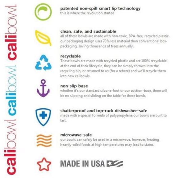 Yellow- CALIBOWL - 12oz (340ml) 6” dia. non-slip bowl - Picture 4 of 4